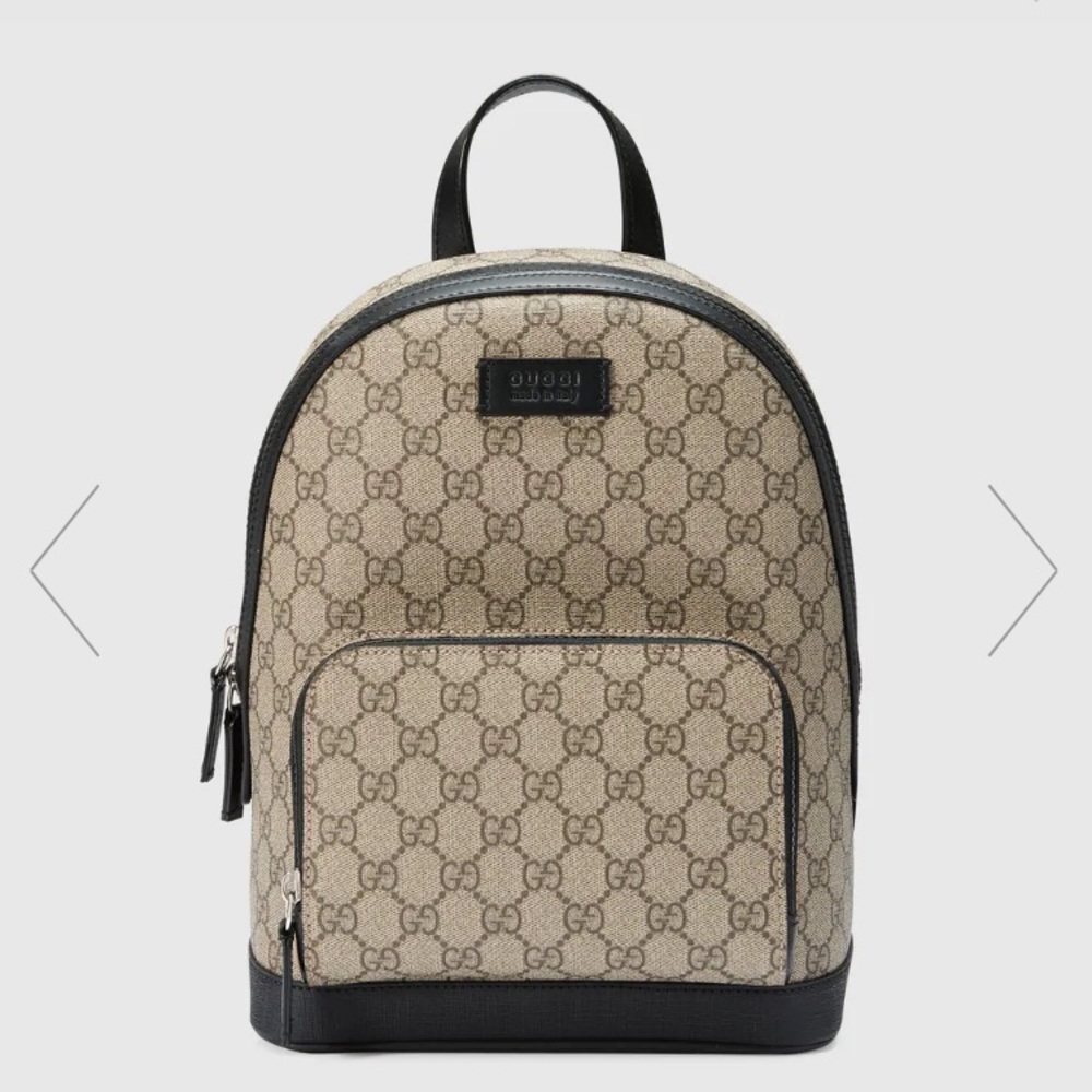 $1650 Gucci GG backpack supreme small unisex guccissima 🎒